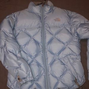 Girls Medium North Face Puffy coat